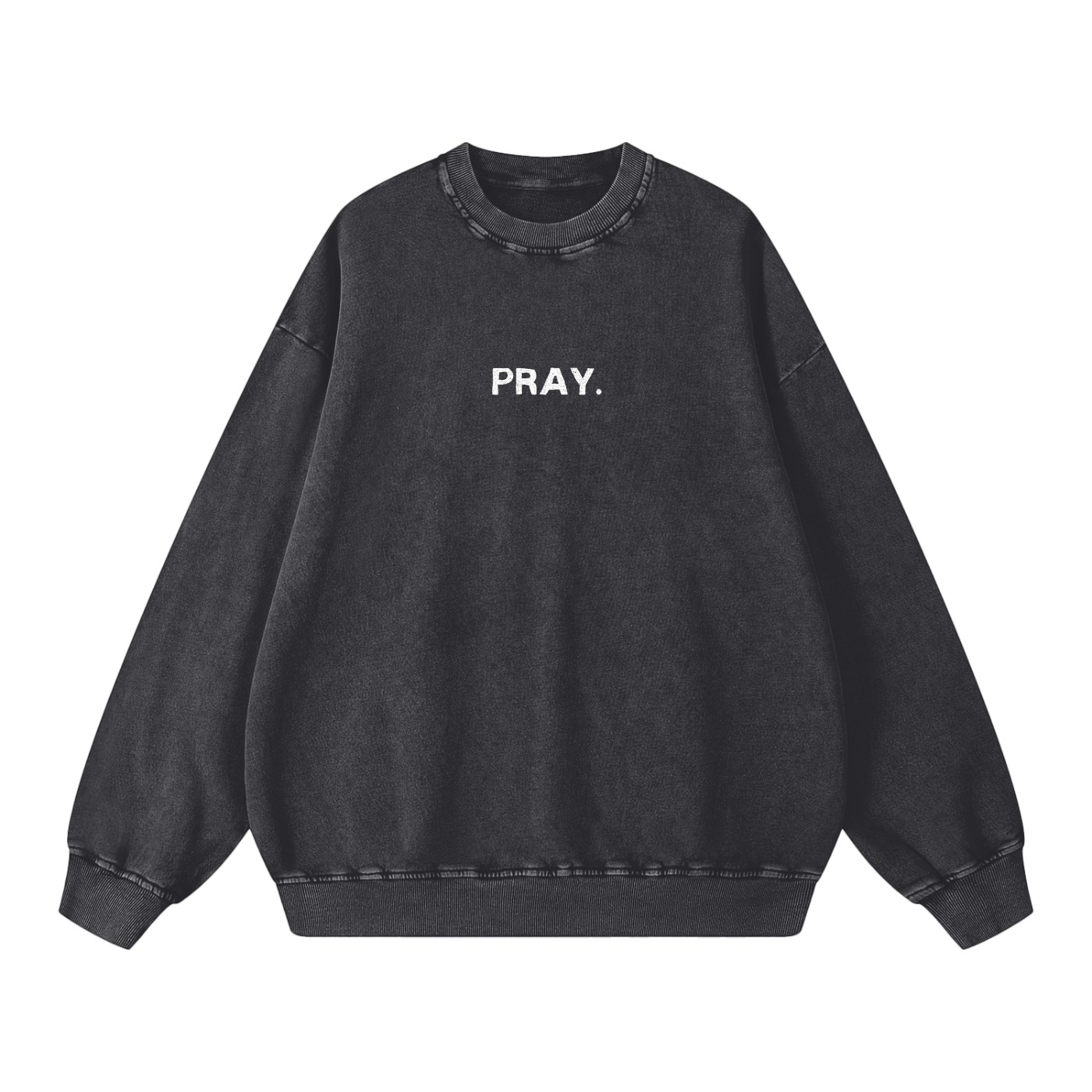 Snow Washed Oversized Sweatshirt